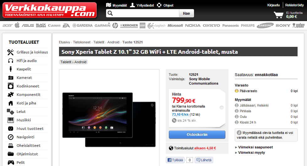 Xperia-Tablet-Z-Finland